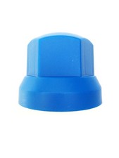 20x Blau Radmutterkappen Ø32