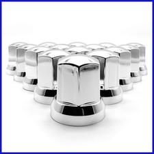 20x Radmutterkappe SW33 Chrom