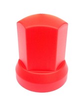 60x Rot Radmutterkappen Ø32