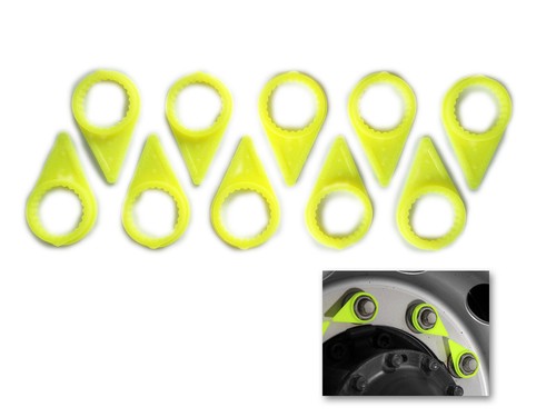10x radmutternsicherung 32mm - 10x,