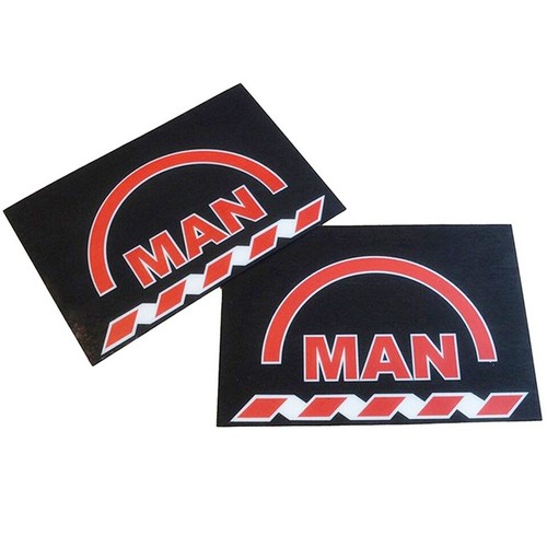 Schmutzfänger man schwarz - 2x,